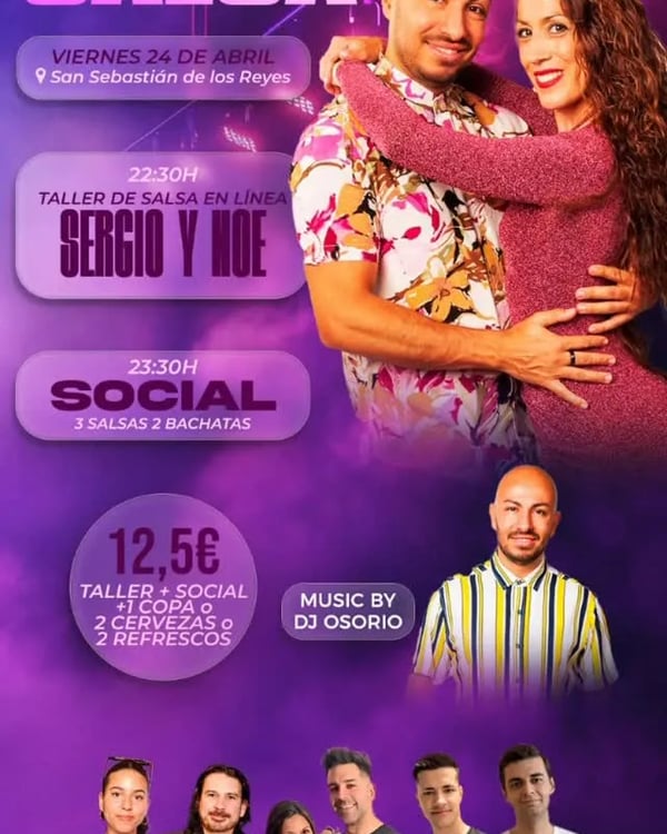 La Buena Salsa - Poster del evento