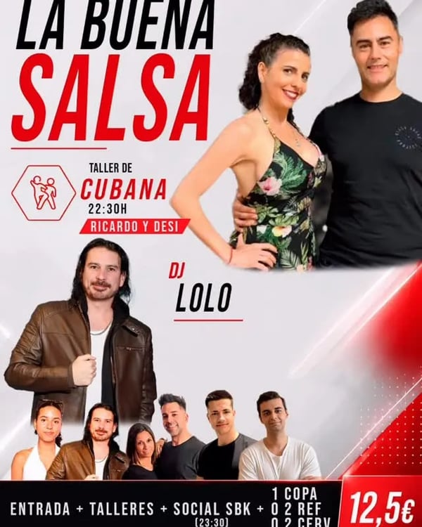 La Buena Salsa - Event poster