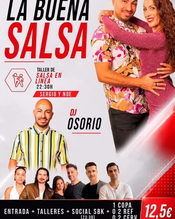 La Buena Salsa - Event poster