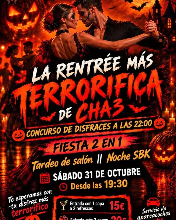 La rentrée más terrorífica de CHA3 - Event poster