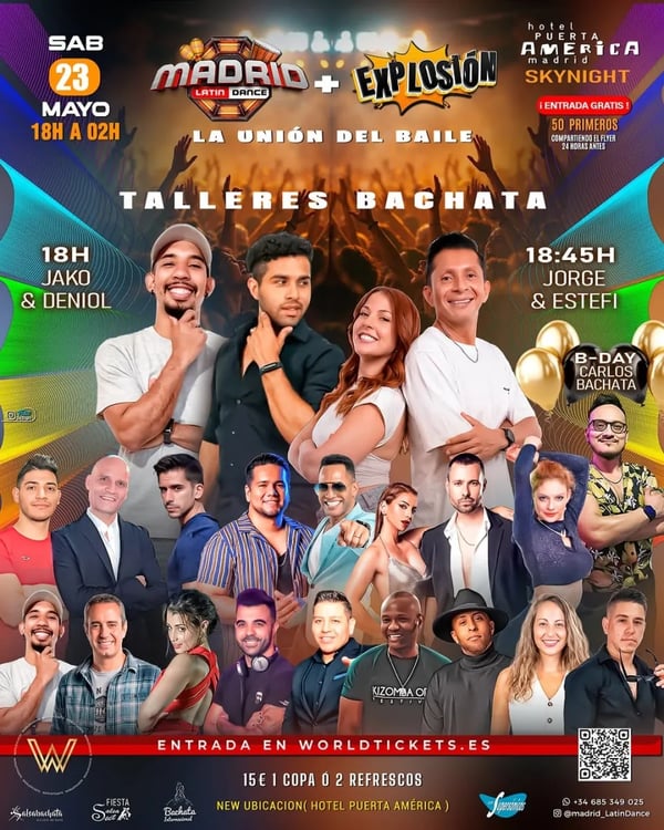 Madrid Latin Dance + Explosión: La Unión del Baile