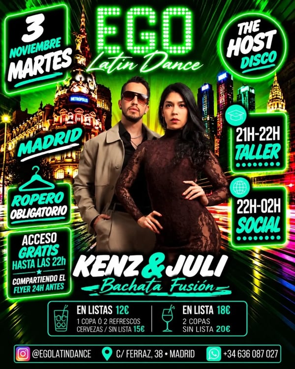 Martes social - Poster del evento