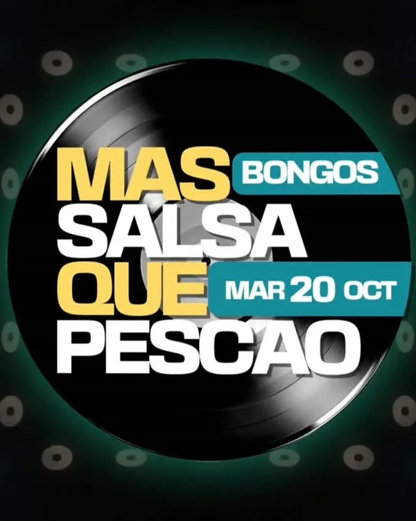 Más salsa que pescao - Poster del evento