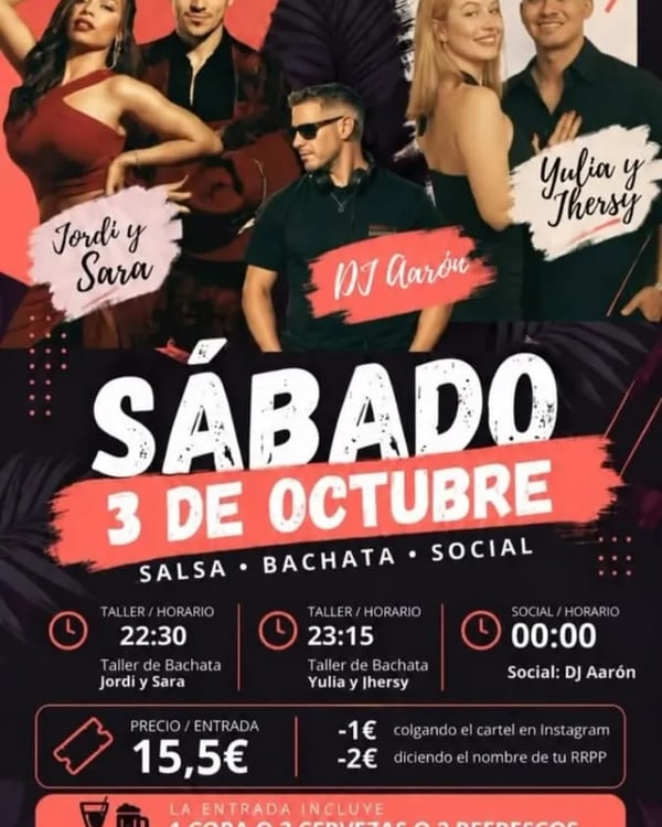 Sábado social - Poster del evento