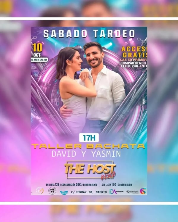 Sábado tardeo - Poster del evento