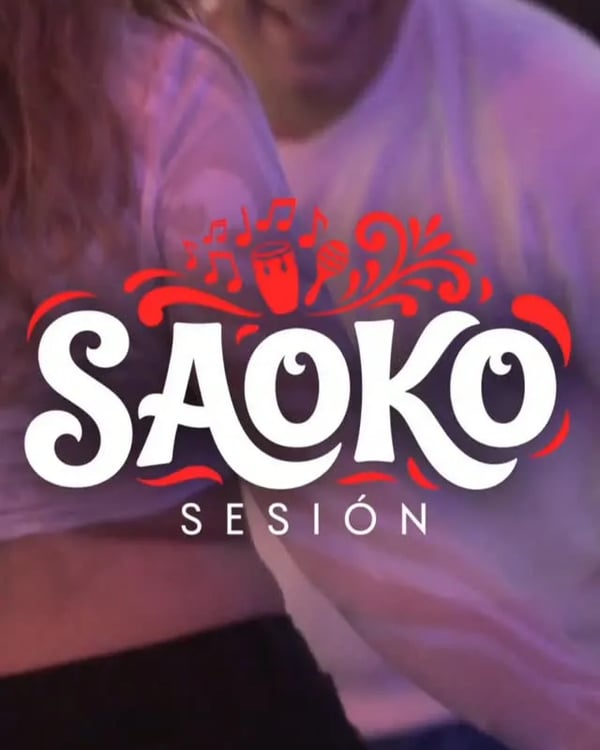 Saoko Sesión - Event poster