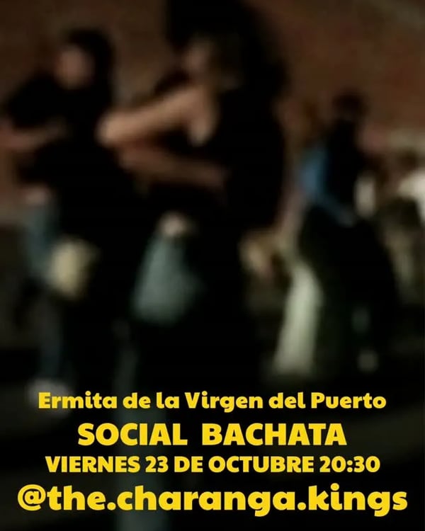 Social bachata - Event poster