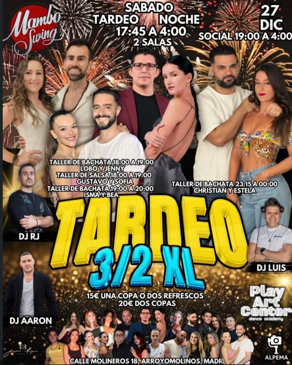 Tardeo 3/2 XL - Poster del evento