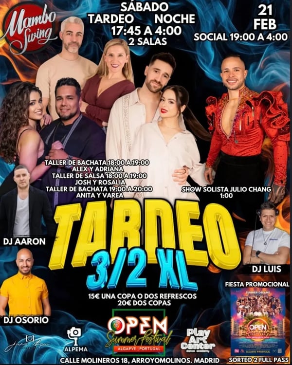 Tardeo 3/2 XL - Poster del evento