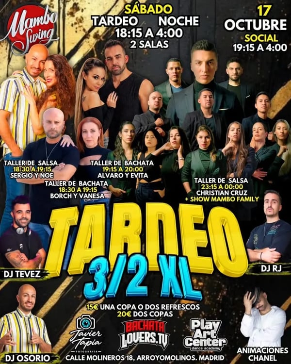 Tardeo 3/2 XL - Event poster