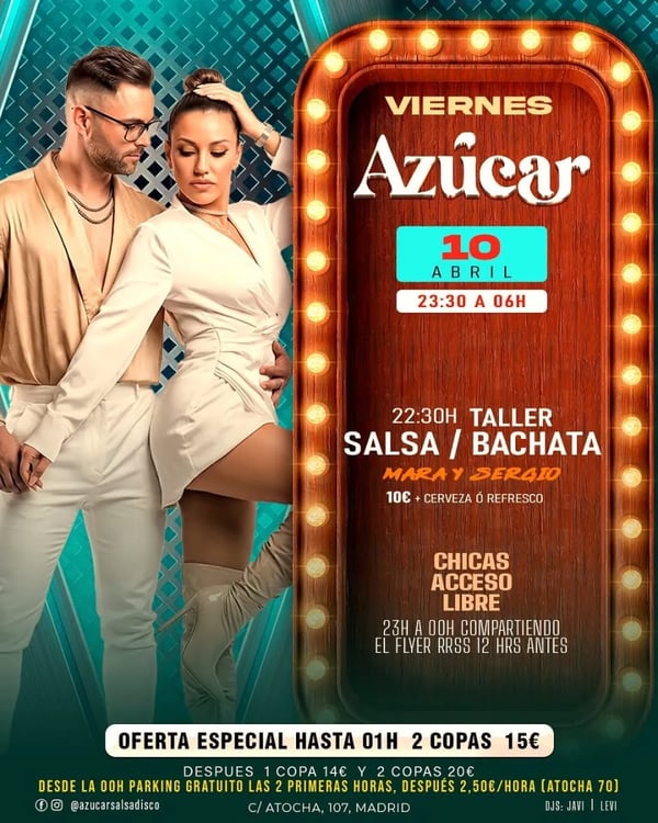 Viernes Azúcar - Event poster