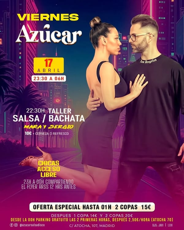 Viernes Azúcar - Event poster