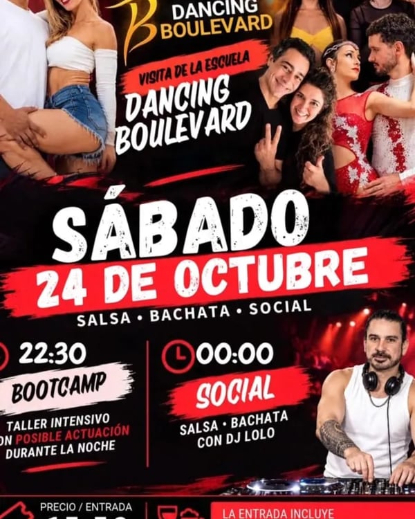 Visita de la escuela Dancing Boulevard - Event poster
