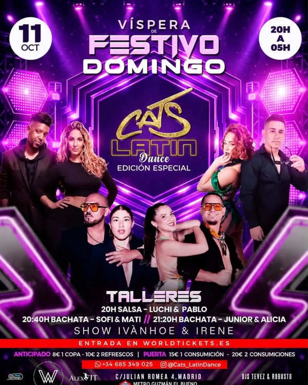 Víspera de Festivo - Poster del evento