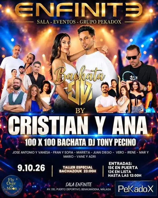 Bachata BY Cristian y Ana - Event poster
