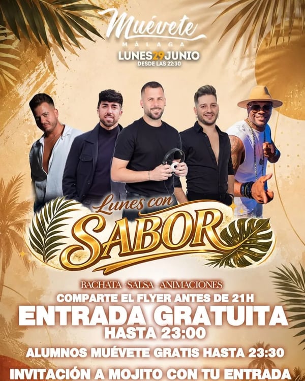Lunes con Sabor - Poster del evento
