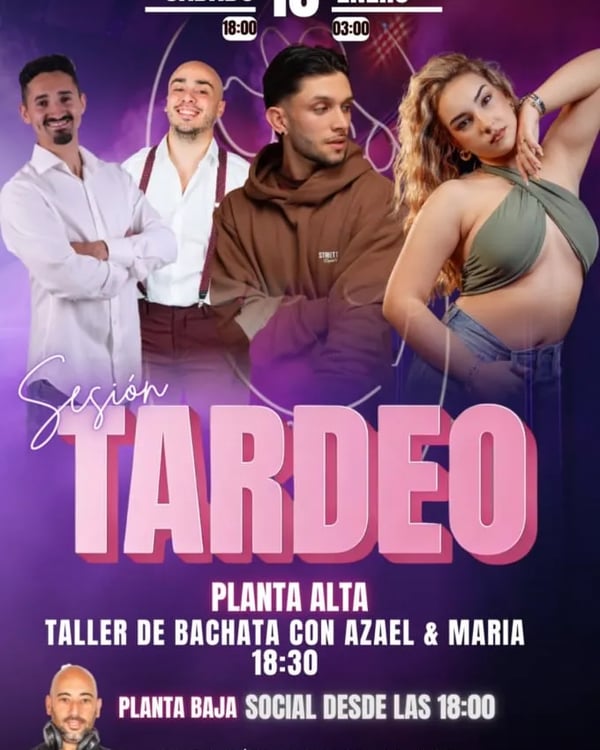 Sesión Tardeo - Poster del evento