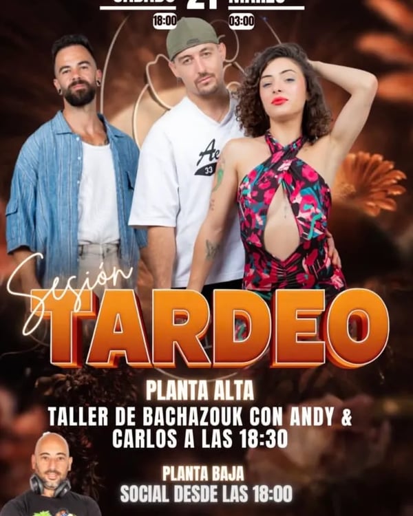 Sesión Tardeo - Poster del evento