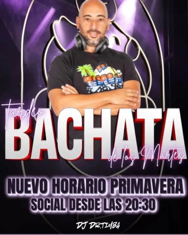 Tardes de Bachata de los Martes - Poster del evento
