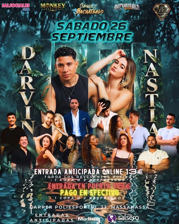 Gangs of Bachatelo – Darvin & Nastia - Poster del evento