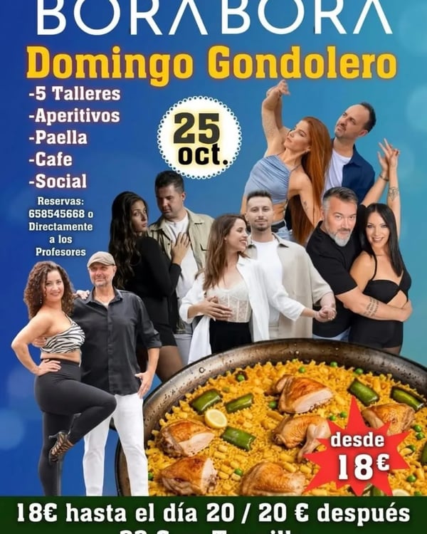Domingo Gondolero - Poster del evento