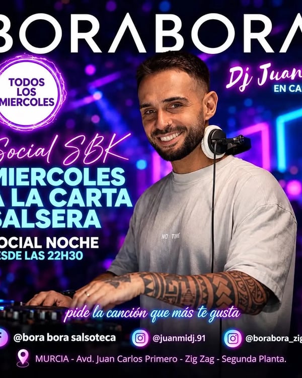 Miércoles a la carta salsera - Poster del evento