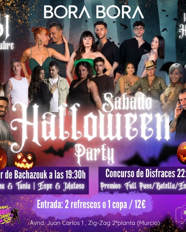 Sábado Halloween Party - Event poster