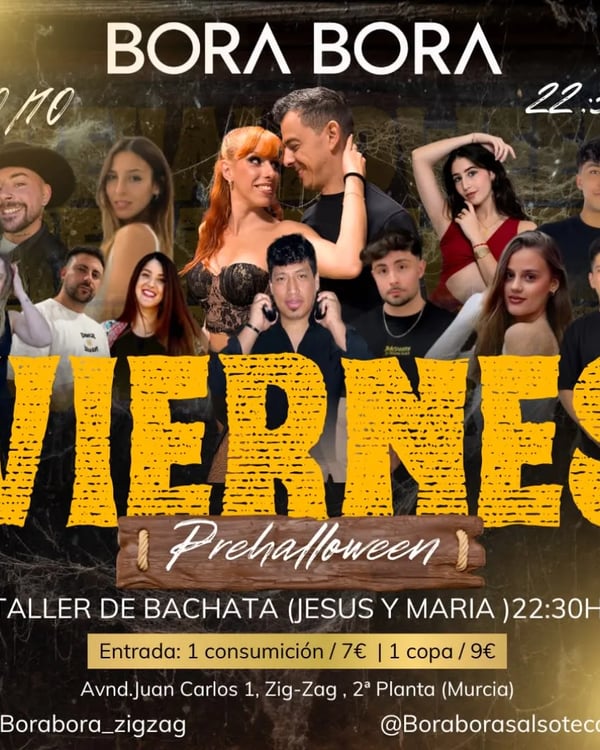 Viernes PreHalloween - Poster del evento