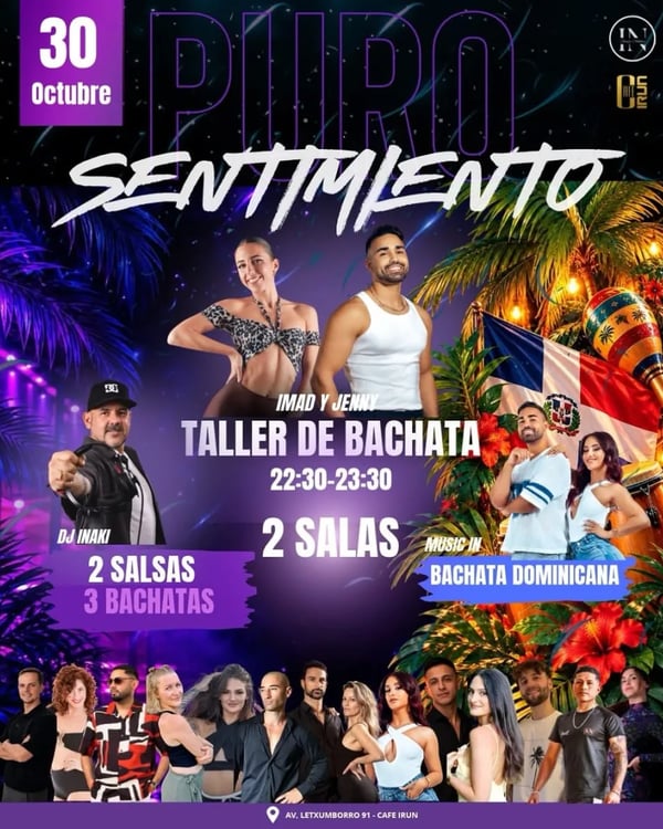Puro sentimiento - Poster del evento