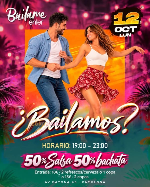 ¿Bailamos? - Poster del evento