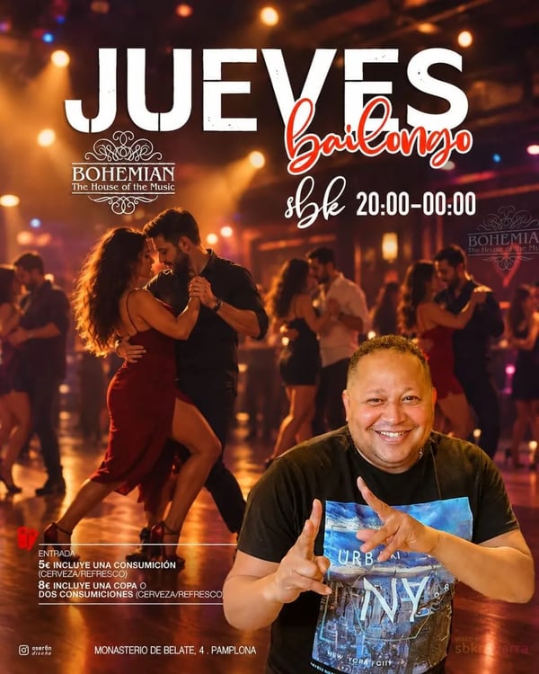 Jueves bailongo - Poster del evento