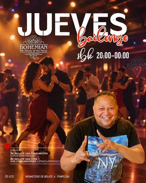 Jueves bailongo sbk - Poster del evento