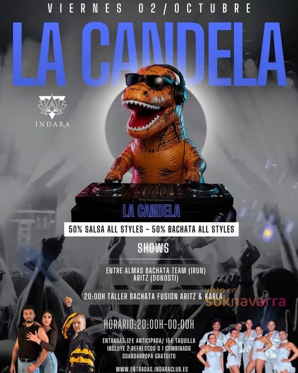 La Candela - Event poster