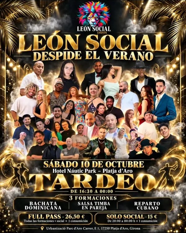León Social Despide el verano - Poster del evento
