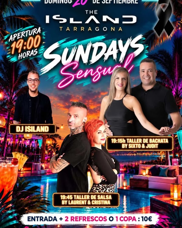 Sensual Sundays - Event poster