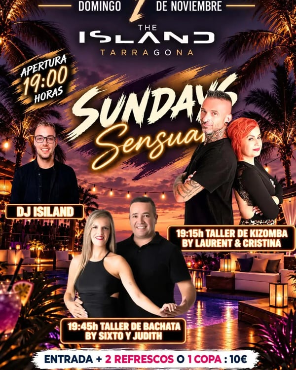 Sunday Sensual - Poster del evento