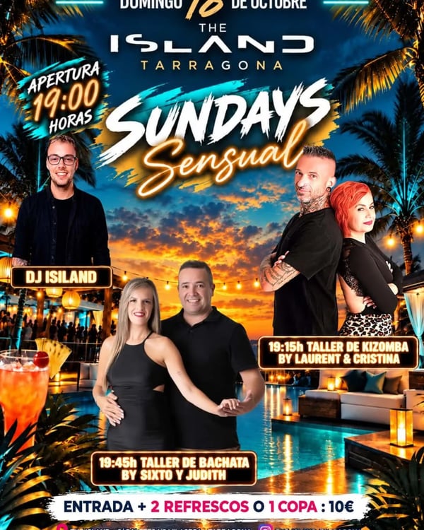 Sundays Sensual - Poster del evento