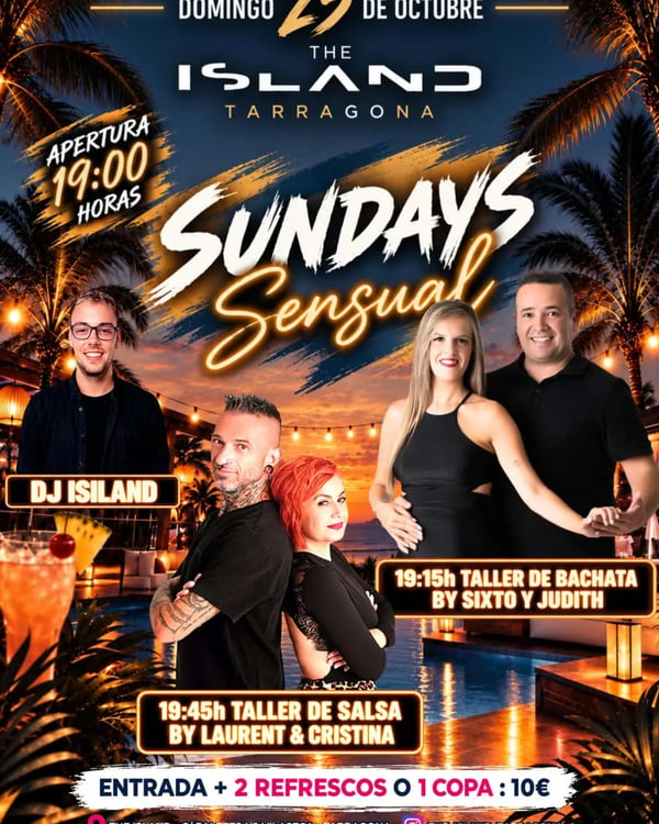 Sundays Sensual - Event poster