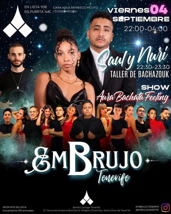 Embrujo Tenerife - Poster del evento