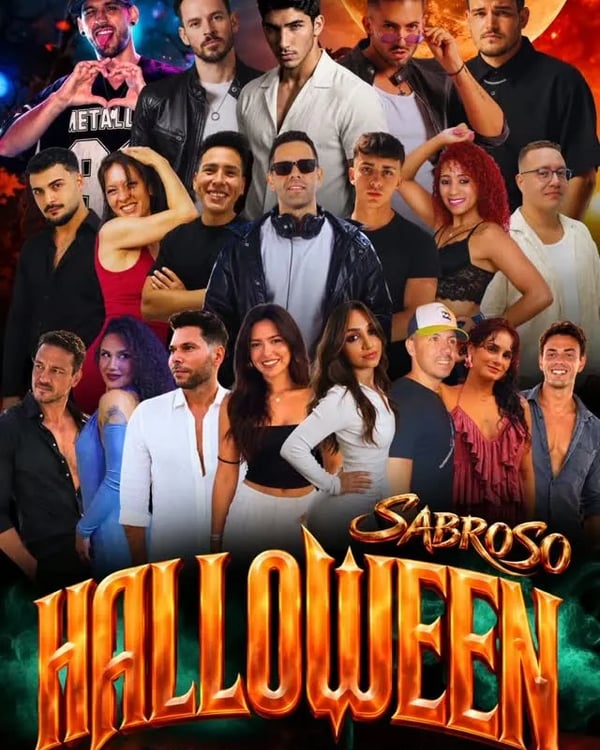 Sabroso Halloween - Poster del evento