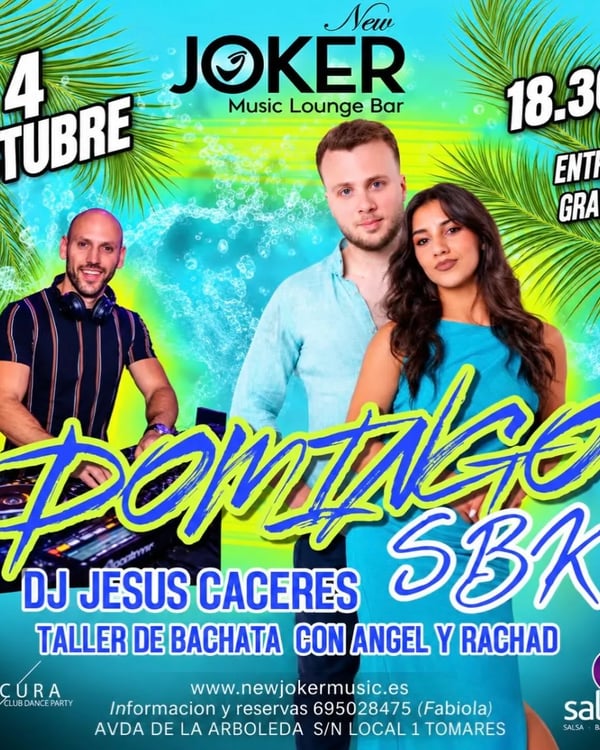 Domingazo SBK - Poster del evento