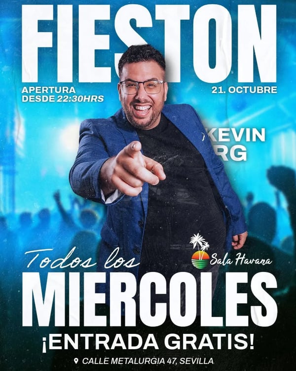 Fiestón - Poster del evento