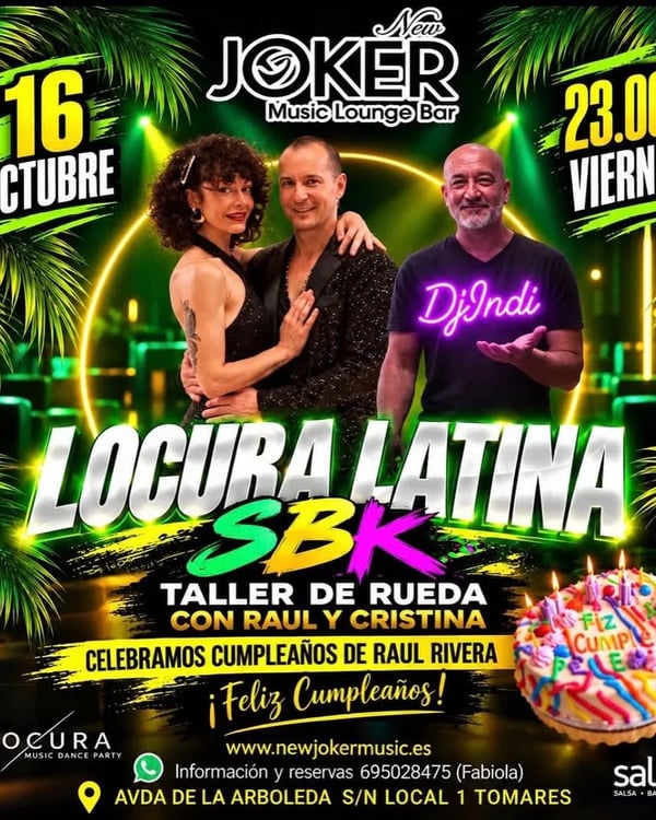 Locura Latina SBK - Poster del evento