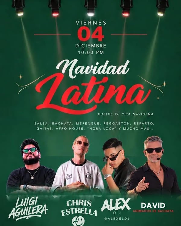 Navidad Latina - Poster del evento
