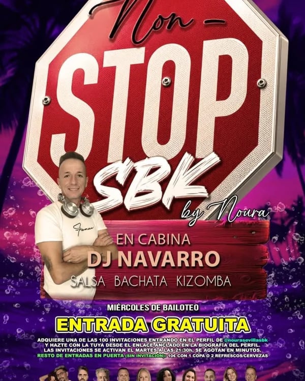 NON-STOP SBK by Noura - Poster del evento