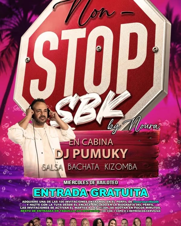 Non-Stop SBK by Noura - Poster del evento