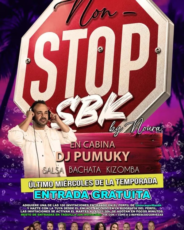 Non-Stop SBK by Noura - Poster del evento