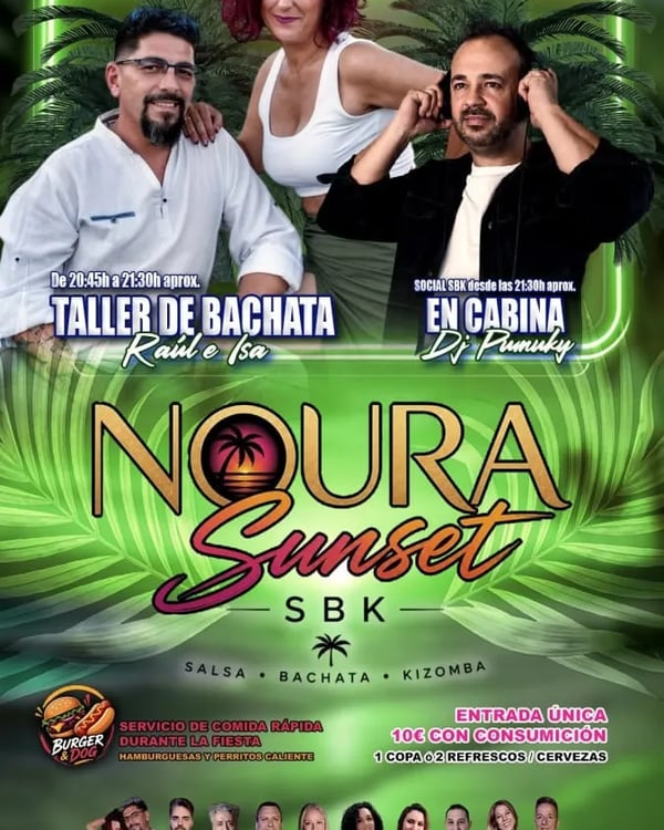 Noura Sunset SBK - Poster del evento