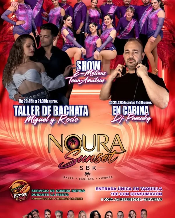 Noura Sunset SBK - Poster del evento