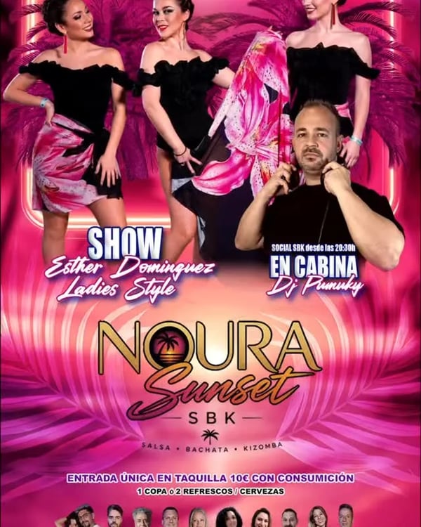 Noura Sunset SBK - Poster del evento